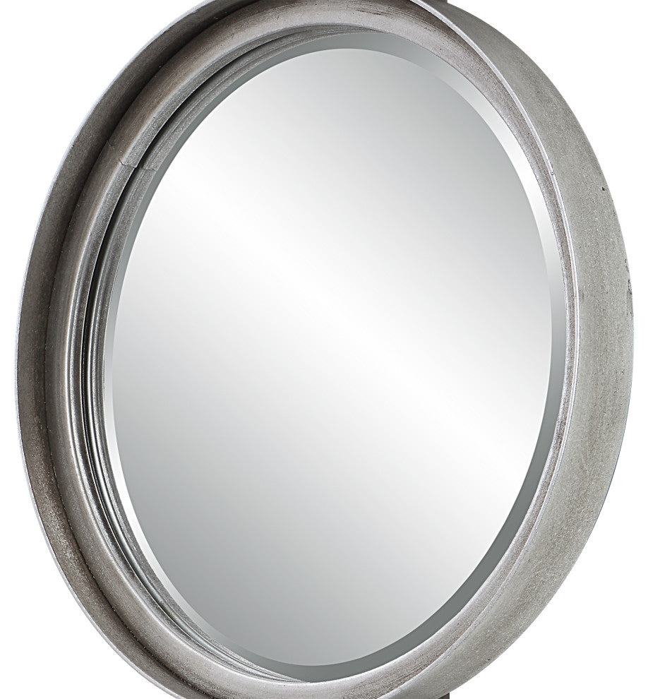 Uttermost 09842 Button Silver Mirror
