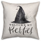 Welcome My Pretties 18"x18" Throw Pillow