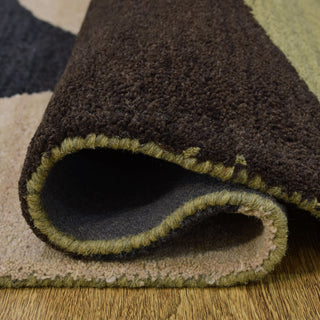 HAND TUFTED WOOL ECO-FRIENDLY AREA RUGS - Rectangle,Multicolor,Geometric