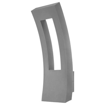 Modern Forms Dawn LED Wall Light, Graphite, 23"