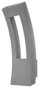 Modern Forms Dawn LED Wall Light, Graphite, 23"