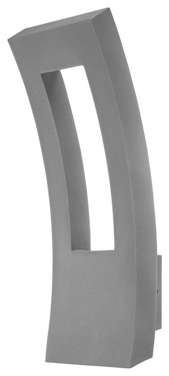 Modern Forms Dawn LED Wall Light, Graphite, 23"