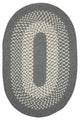 Colonial Mills Jackson JK40 Gray Traditional Area Rug, 12''x15'' Oval