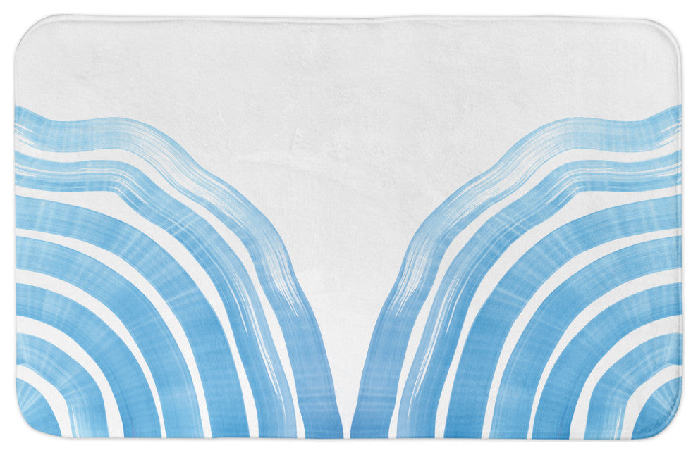 Blue Arch 21x34 Bath Mat