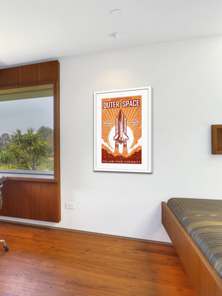 "Outer Space" Framed Art Print