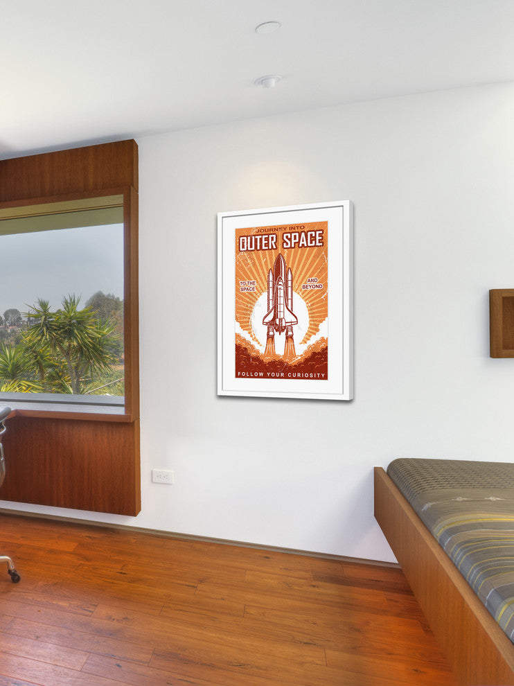 "Outer Space" Framed Art Print