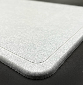 LuxeStone Water-Absorbing Dish Drying Mat for Kitchen