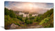 "Rising Above the River Mist" Landscape Photo Wall Art, 40"x20"