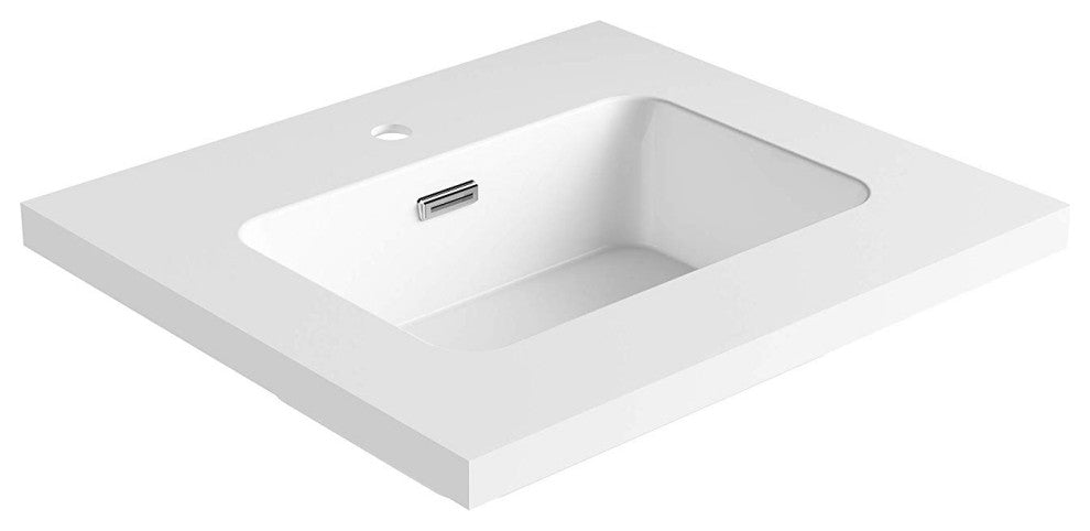 Dyconn Faucet 24 Inch Solid Surface Vanity Top