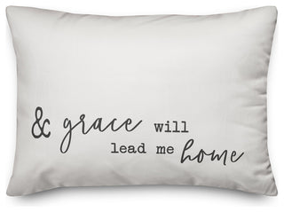 Grace will lead me home 14x20 Lumbar Pillow