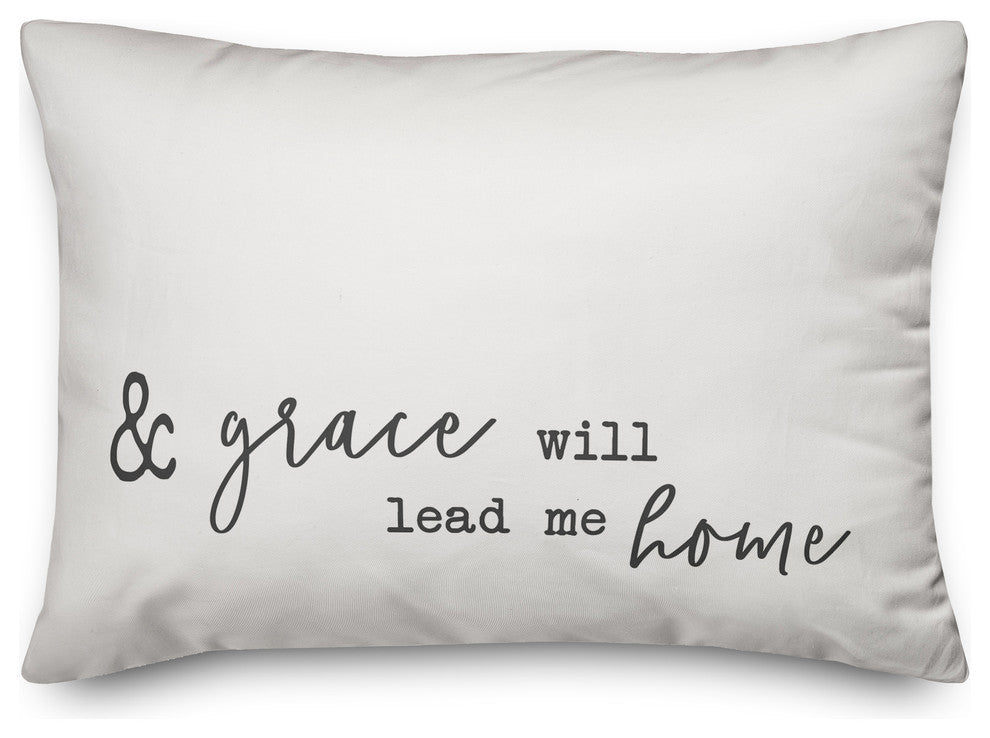 Grace will lead me home 14x20 Lumbar Pillow