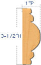 Beverly Chair-Rail Molding