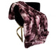Plutus Rose Fureal Faux Fur Luxury Throw Blanket, 90"L x 90"W Full