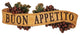 Italian Buon Appetito Kitchen Grapes Sculptural Wall Plaque Decor