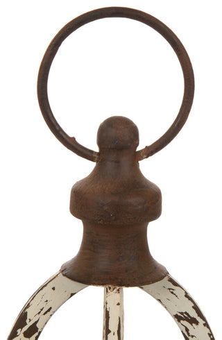 Set of 2 Same Size Farmhouse Metal Lantern
