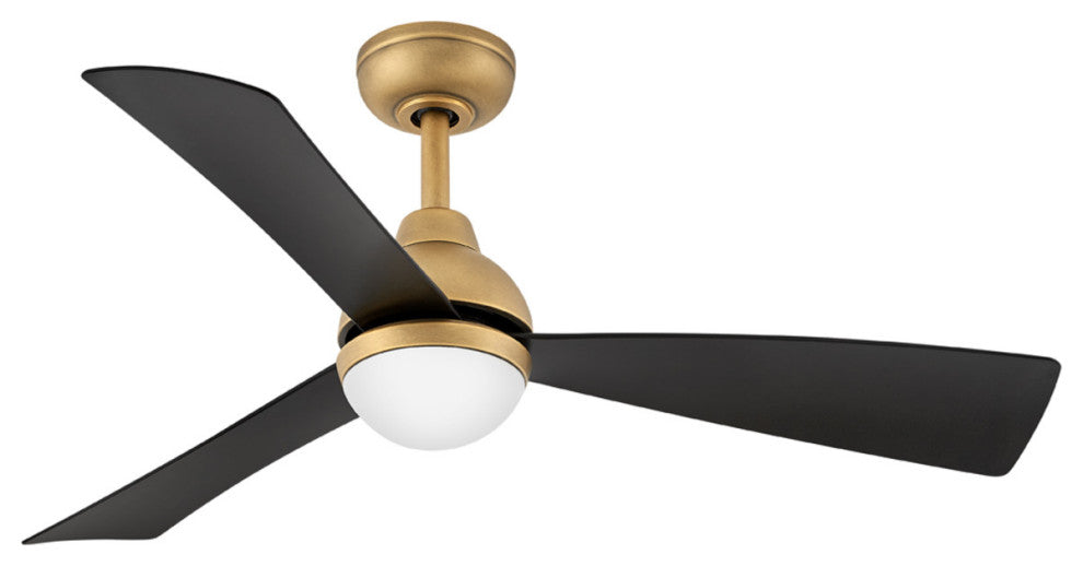 Hinkley Lighting 905644-LDD Una 44" 3 Blade Indoor / Outdoor - Heritage Brass