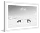 Marmont Hill, "Grazing Pair" Framed Painting Print, 45x30