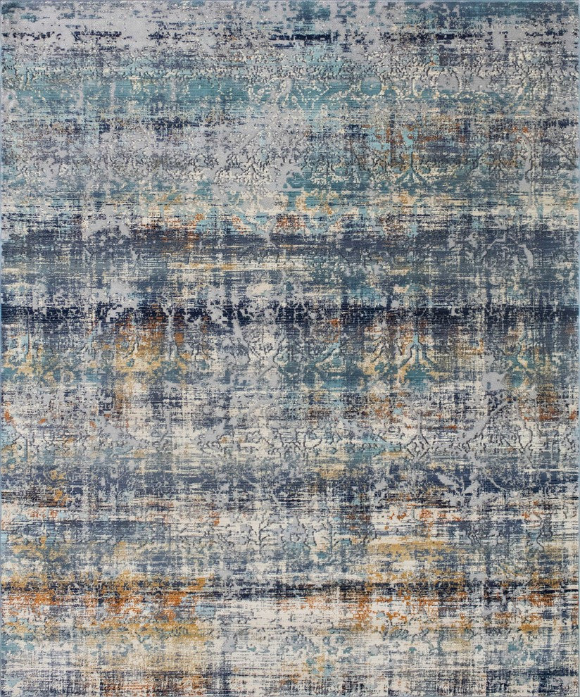Noori Rug High-low Delphine Blue/Ivory Rug