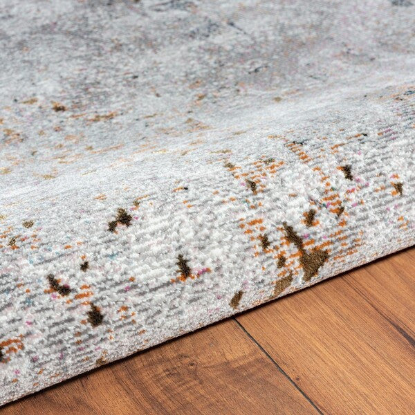 5??x 8??Light Gray Modern Abstract Area Rug