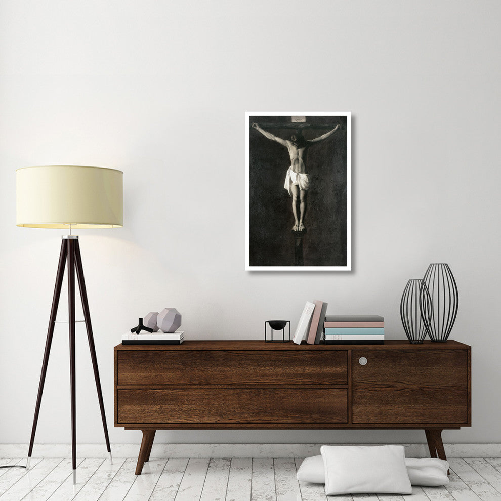 "Christ On The Cross" Digital Paper Print by Francisco de Zurbaran, 25"x38"