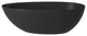 67in Solid Surface Freestanding Bathtub in Matte White, Matte Black