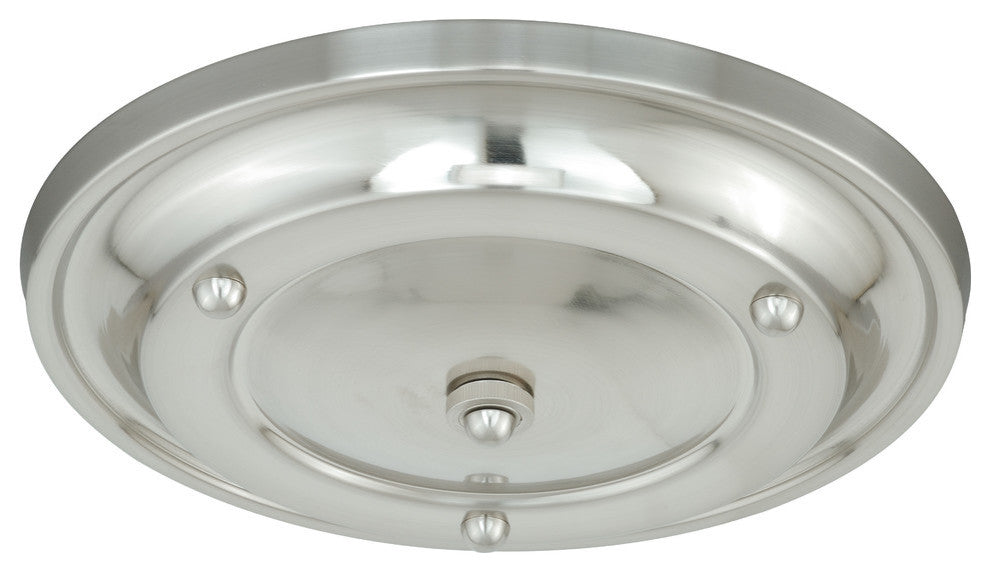 Small Canopy Kit Mini Pendant Holder 4-Light Polished Nickel