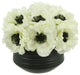 Anemone Floral Arrangement in a Small Planter