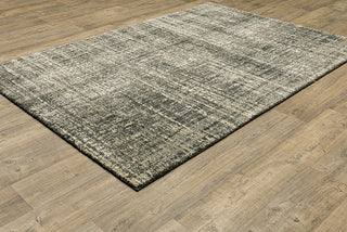 Oriental Weavers Astor Charcoal and Beige 3'10"x5'5" Indoor Rug