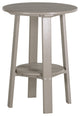 Poly Deluxe 28" End Table, Weatherwood