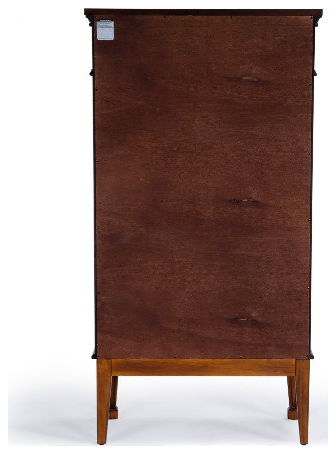 Classic Olive Ash Burl Secretary