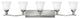 Hinkley Bolla Five Light Vanity, Brushed Nickel