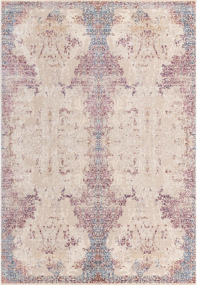 Unique Loom Babble Deepa Rug, Ivory, 10'x13'8"