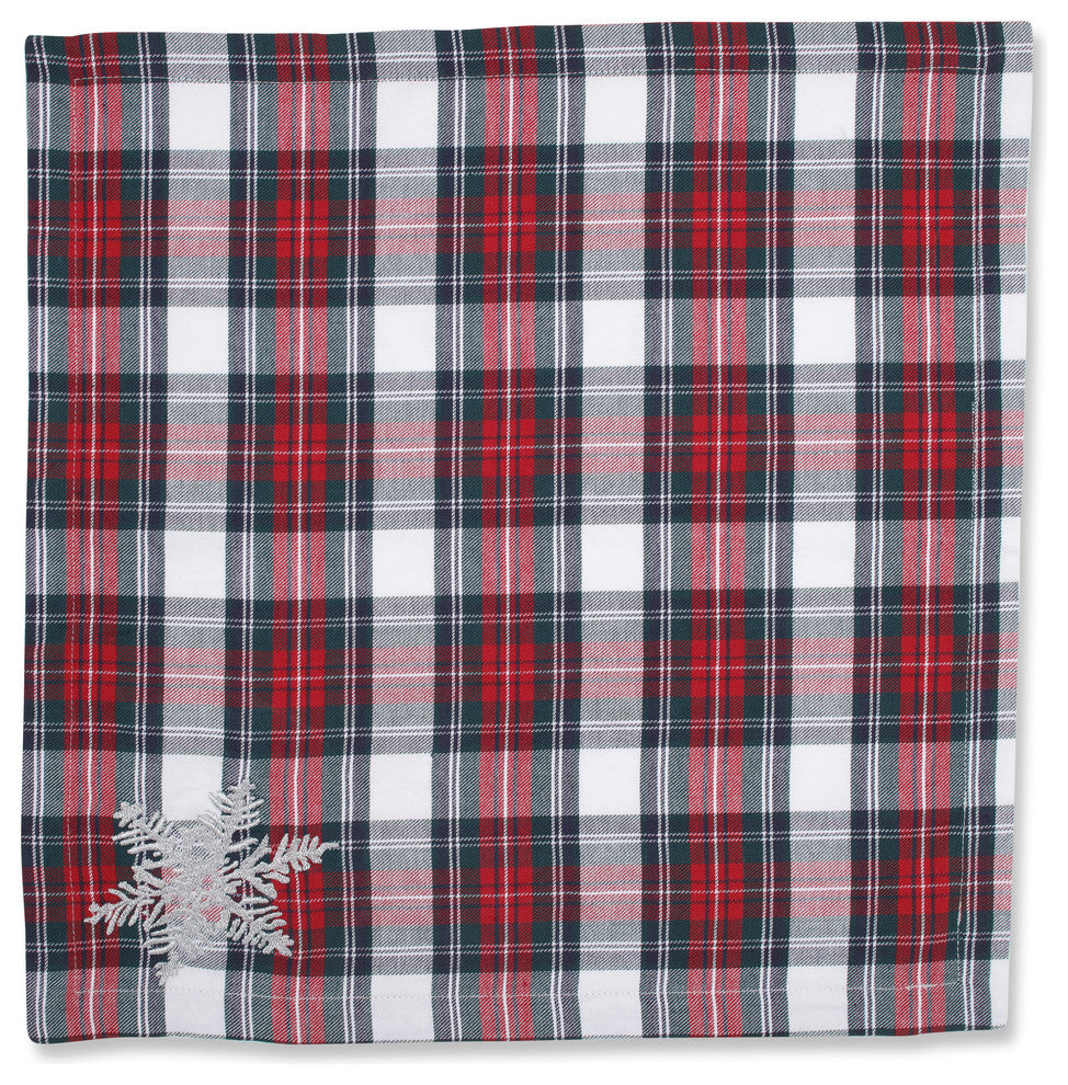 Stuart Napkin, Set of 2, White