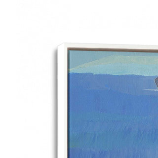 "Irish Coastal Whimsy" - Seaside Charm Canvas Art