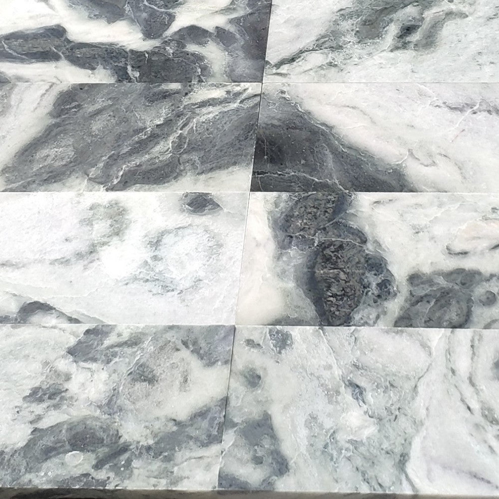 Sagano Vibrant Green Marble 4x12 Tile Honed, 100 sq.ft.