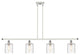 Innovations 516-4I-WPC-G1113 4-Light Island Light, White, Polished Chrome