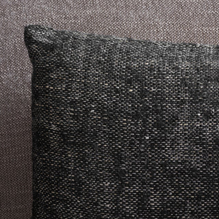 Safavieh Rowe Pillow, Black/Natural