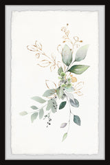 "Bloom With Grace" Framed Painting Print, 24x36