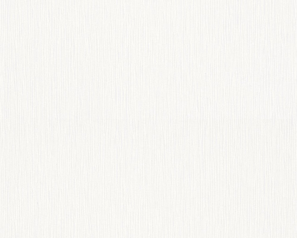 Jette2, Grass Textured Embossed Bamboo Natural White Wallpaper Roll