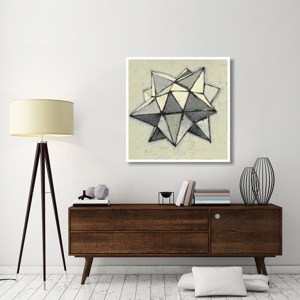 "Wabi Sabi I" Digital Paper Print by Shirley Novak, 42"x42"