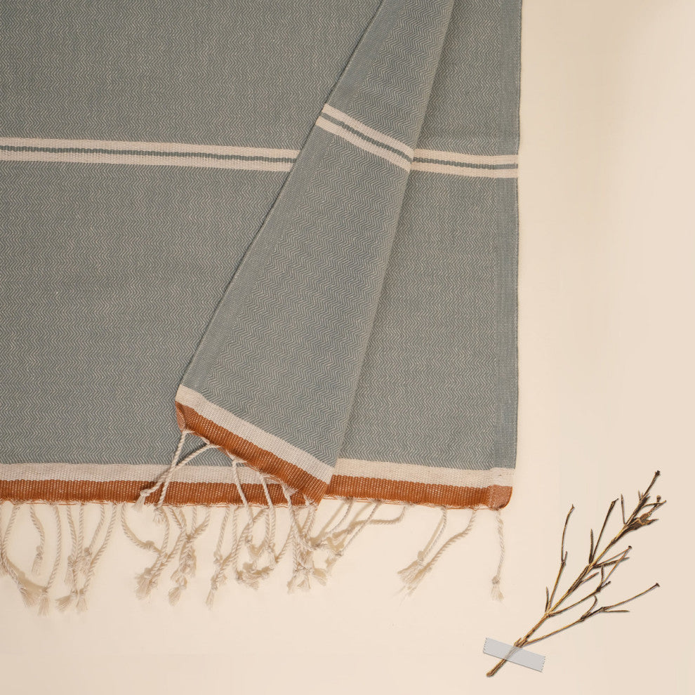Mykonos Pestemal Turkish Beach Towel, Cinnamon