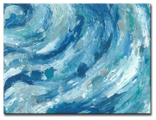 Max+E 'Evening Ocean Swells' Canvas Art Print , 20"x30"