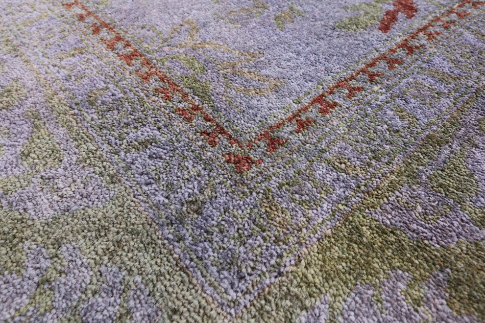 Hand Knotted Overdyed Full Pile Rug 8' 4" X 10' 6" - WR1566