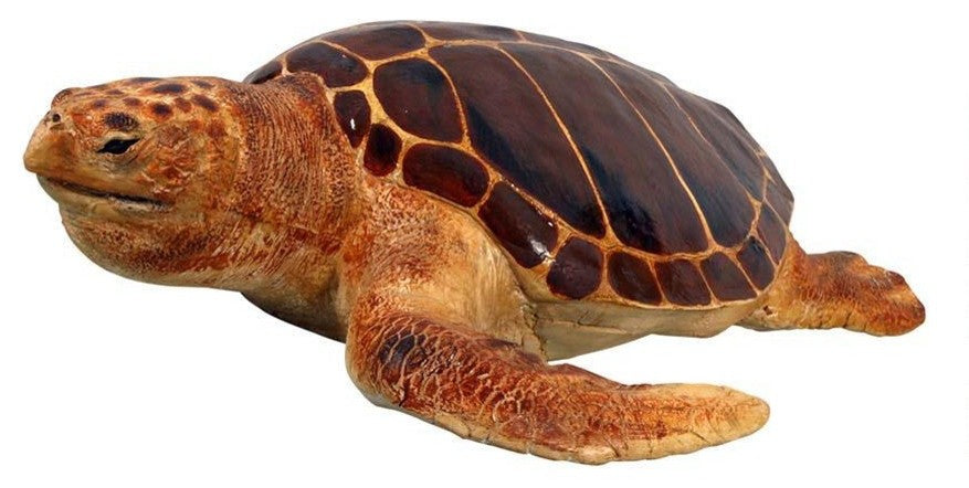 37"W Sea Turtle Statue