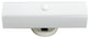 2 Light 14" Vanity With White "U" Channel Glass With Convert Outlet