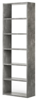 Block Modern Tall Modular Display Shelves, Faux Concrete