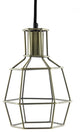 Antique Bronze Hexagon Antique Pendant Fixture