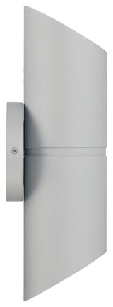 Marino Tall Bi-Directional Outdoor LED Wall Mount, Satin
