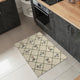 Indoor/Outdoor Kendall KE7 Beige Machine Washable 1'8" x 2'6" Rug