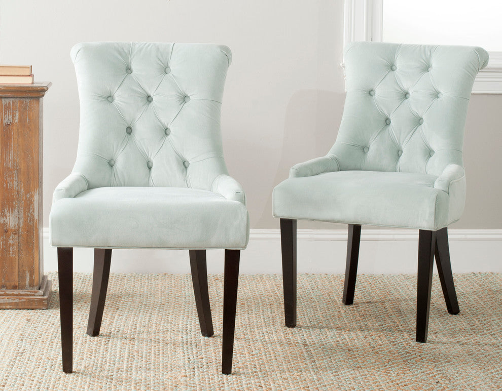 Safavieh Bowie Side Chair, Set of 2, Light Blue